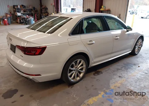 2019 Audi A4 45 Premium from USA, damaged, VIN WAUENAF40KA118860